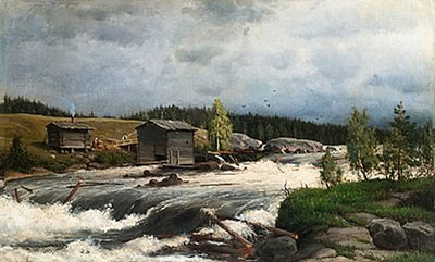 VIEW OVER THE RAPIDS by Torsten Waenerberg - Auction record, sale price, and art valuation. Compare with similar artists and explore comparable artworks.