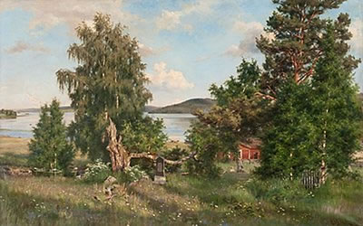 A SUMMER DAY IN THE ARCHIPELAGO.