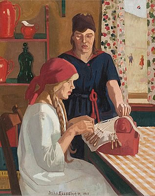 Sample artwork by Juho Rissanen (1873 - 1950), known for painting - View similar artists and auction records