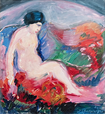 "LANDSCAPE WITH NUDE" by Jalmari Ruokokoski - Auction record, sale price, and art valuation. Compare with similar artists and explore comparable artworks.