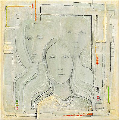 Sample artwork by Veikko Takala (Born 1923), known for painting - View similar artists and auction records