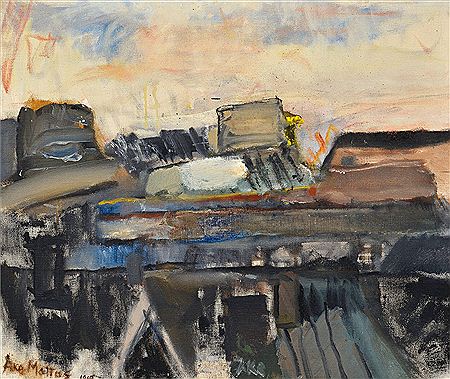 ROOFS by Ake Mattas - Auction record, sale price, and art valuation. Compare with similar artists and explore comparable artworks.