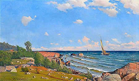 Sample artwork by Erik Abrahamsson (1871 - 1907), known for painting - View similar artists and auction records