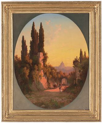 LANDSCAPE IN EVENING SUN by Nikolai Rybinskii - Auction record, sale price, and art valuation. Compare with similar artists and explore comparable artworks.