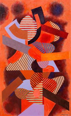 "DARK SUN II" by Lauri Ahlgren - Auction record, sale price, and art valuation. Compare with similar artists and explore comparable artworks.
