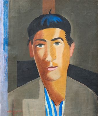 Portrait of Otto Makila: Self-portrait