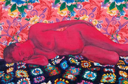 "SLEEPING" by Sari Tenni - Auction record, sale price, and art valuation. Compare with similar artists and explore comparable artworks.