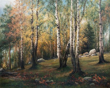 AN AUTUMN LANDSCAPE