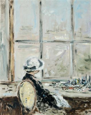 LADY BY THE WINDOW