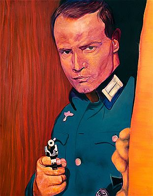 MARLON WITH THE GUN by Juha Halikka - Auction record, sale price, and art valuation. Compare with similar artists and explore comparable artworks.
