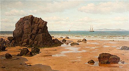 LOW TIDE AT THE RIS BEACH, DOUARNENEZ
