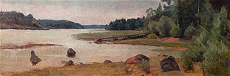 SUMMER LANDSCAPE by Ada Thilen - Auction record, sale price, and art valuation. Compare with similar artists and explore comparable artworks.