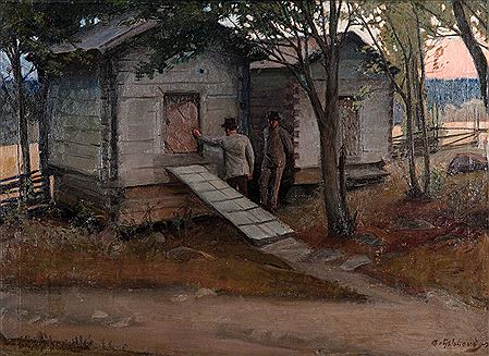 Sample artwork by Albert Gebhard (1869 - 1937), known for painting - View similar artists and auction records