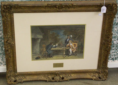 HISTORICAL INTERIOR SCENE WITH FIGURES by Thomas E Francis - Auction record, sale price, and art valuation. Compare with similar artists and explore comparable artworks.