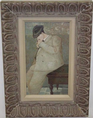 Man with cigarette