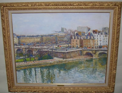 French canal scene