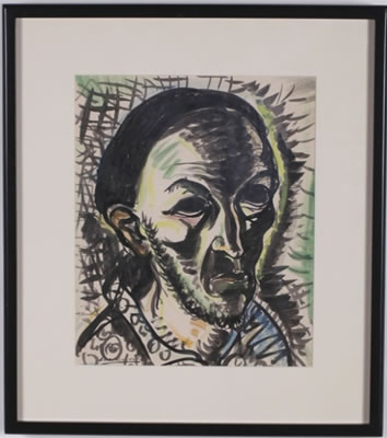 Portrait of Gio Colucci: Self-portrait