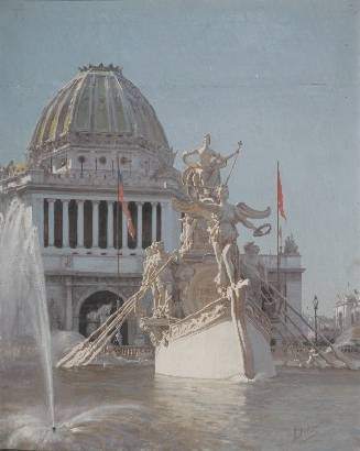 Administrative building of Columbian Exposition of 1893