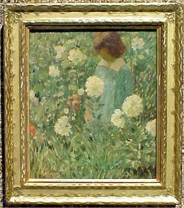 Peonies and Jean