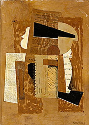 KOMPOSITION MED KVITTON OCH UTSTÄLLNINGSBLAD by Sture Lundberg - Auction record, sale price, and art valuation. Compare with similar artists and explore comparable artworks.