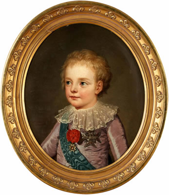 "KRONPRINS, LE DAUPHIN, LOUIS-JOSEPH-XAVIER-FRANCOIS AV FRANKRIKE"