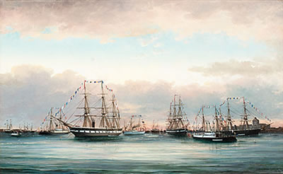 HAMNINLOPPET, GÖTEBORG, MED ÄLVSBORGS FÄSTNING by Edvard Skari - Auction record, sale price, and art valuation. Compare with similar artists and explore comparable artworks.