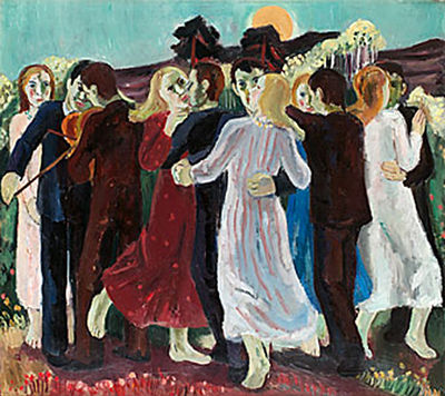 Sample artwork by Nils Nilsson (1901 - 1949), known for modernist figurative, portrait, landsape and still life painting - View similar artists and auction records