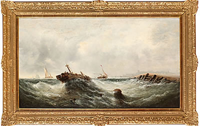 Sample artwork by Charles Parsons Knight (1829 - 1897), known for painting - View similar artists and auction records