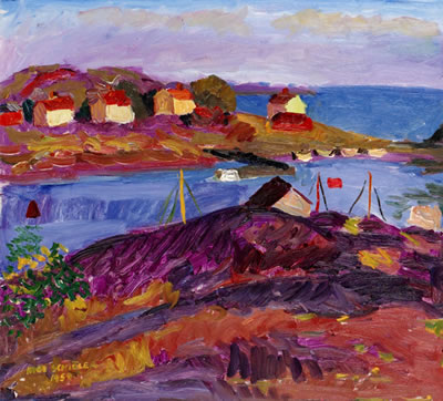 Hus och båtar, Koster