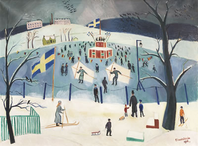 Skridskobanan vid Stallmästaregården