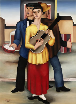 Parisiska gatumusikanter by Waldemar Lorentzon - Auction record, sale price, and art valuation. Compare with similar artists and explore comparable artworks.