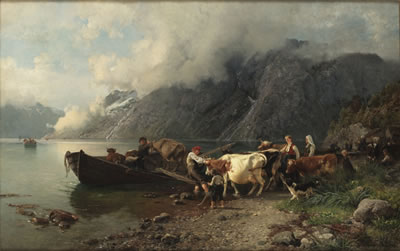 Boskapen flyttas