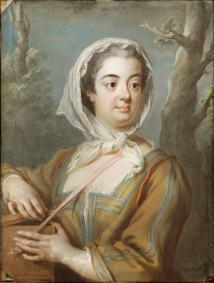 "Grevinnan Christina Margareta Augusta Törnflycht" Grevinna Wrede-Sparre af Sundby (1714-1780) "En Marchand de Marmotte