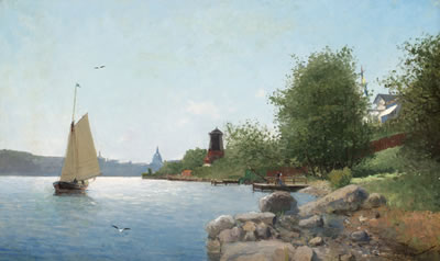 Waldemarsudden, Professor Malmstens Villa