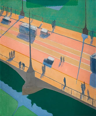 View over the Vasa bridge, Stockholm by Torsten Jovinge - Auction record, sale price, and art valuation. Compare with similar artists and explore comparable artworks.