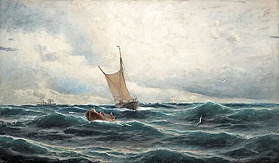 Marine by Christian Fredrik Swensson - Auction record, sale price, and art valuation. Compare with similar artists and explore comparable artworks.