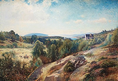 Torreby by Gullmarsfjorden by Alfred Wahlberg - Auction record, sale price, and art valuation. Compare with similar artists and explore comparable artworks.