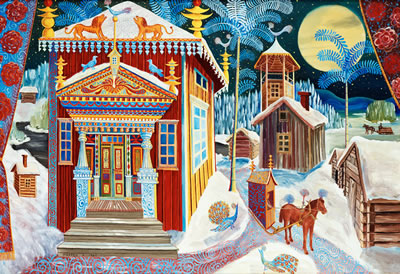 Sample artwork by Marten Andersson (1934 - 2017), known for figures in elegant settings-painting - View similar artists and auction records