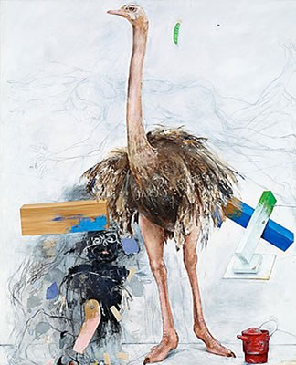 En europeisk struts i väntan på istiden by Par Gunnar Thelander - Auction record, sale price, and art valuation. Compare with similar artists and explore comparable artworks.