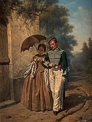 Flirtation. (2) by Carl D'unker - Auction record, sale price, and art valuation. Compare with similar artists and explore comparable artworks.