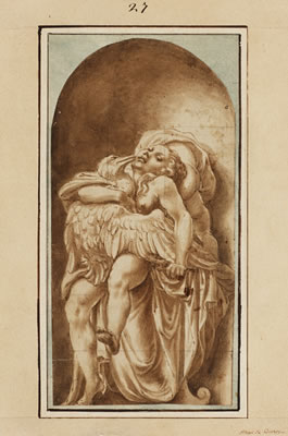 Leda and the swan.