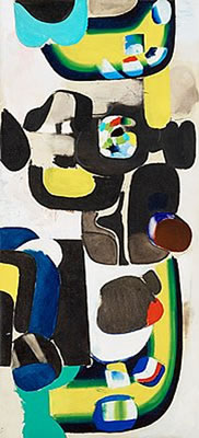 "Figurkomposition" (Composition with figures).