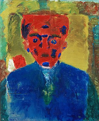 "Rött ansikte" (With Red Face).