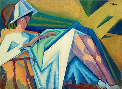 "Ruth (i fåtölj)" (Ruth in the armchair). by Dick Beer - Auction record, sale price, and art valuation. Compare with similar artists and explore comparable artworks.