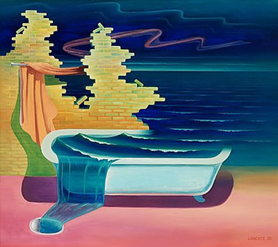 "Syn i badrummet" (Vision in the bathroom).