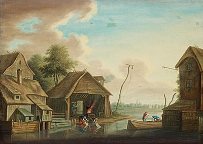 Landscape with figures