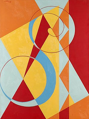Sample artwork by Bertil Ohlund (1923 - 2003), known for painting, design - View similar artists and auction records