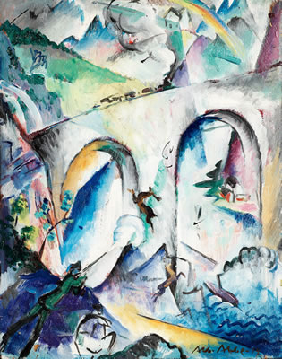 Sample artwork by Albert Abbe (1889 - 1966), known for painting - View similar artists and auction records