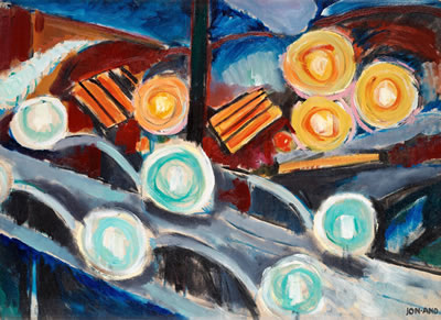 "St Eriksbron" (The bridge St Eriksbron, Stockholm). by John Jon-And - Auction record, sale price, and art valuation. Compare with similar artists and explore comparable artworks.