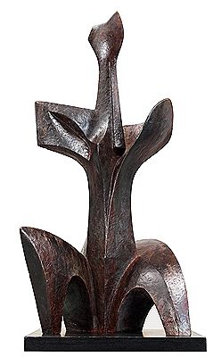 Sample artwork by Eric Grate (1896 - 1983), known for painting and sculpture - View similar artists and auction records